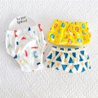 【CC】 3PCS Baby Diaper Cotton Breathable Training Reusable Pants 7-36 Months Nappies