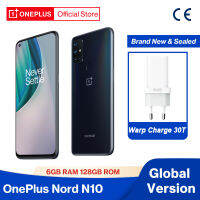 OnePlus Nord N10 5G Global Version สมาร์ทโฟน OnePlus 6GB 128GB Snapdragon 690 90Hz จอแสดงผล30W Warp Charge NFC