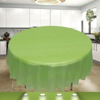 Useful Tablecloth Simple Round Oil-proof Tablecloth Cover Round Tablecloth Table Cloth