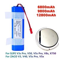 14.8V 6800mAh 12800mah Good Quality Battery For ILIFE V50 V55 V8s V3s Pro V5s Pro V8s X750 Robot Vacuum Cleaner Battery