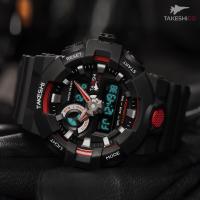 TakeshiCo Shock Resist Japan Drive Watch TK12BL นาฬิกาข้อมือ ผู้ชาย Takeshi