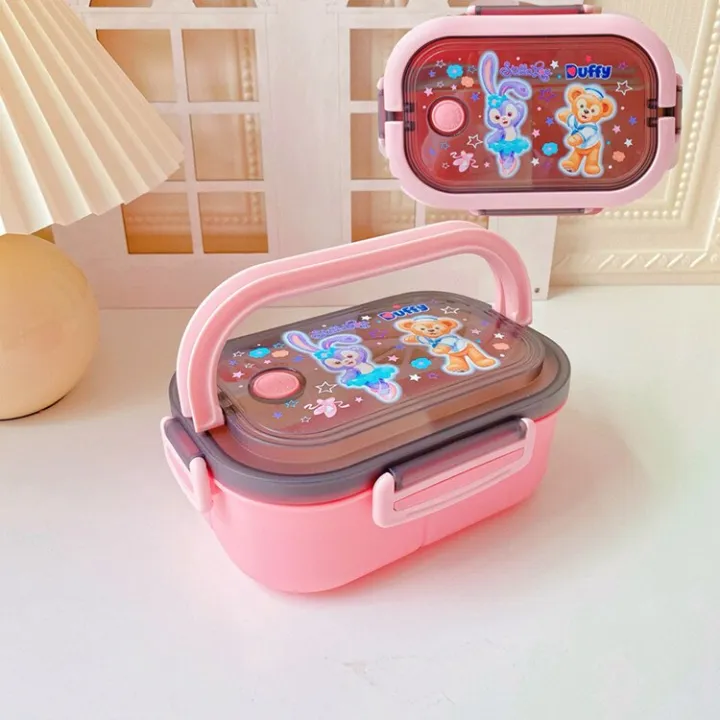 1400Ml Sanrios Anime Cinnamoroll Melody Kuromi Lunch Box Bento Box ...