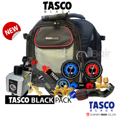 TASCO BLACK กระเป๋าใส่เครื่องมือช่างแอร์ กระเป๋าเครื่องมือช่าง  รองรับน้ำหนักได้15Kg. (เฉพาะกระเป๋า TASCO BLACK )