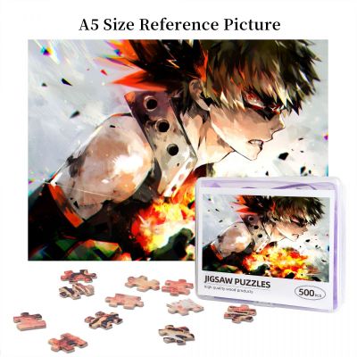 My Hero Academia (9) Wooden Jigsaw Puzzle 500 Pieces Educational Toy Painting Art Decor Decompression toys 500pcs
