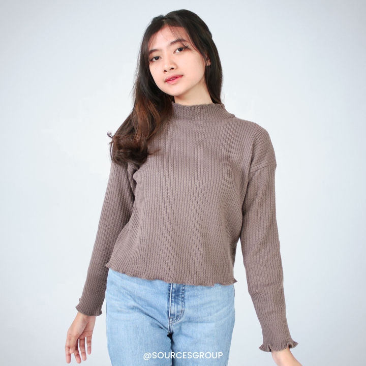 Furi Knit Blouse | Lazada Indonesia