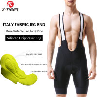 X-TIGER Cycling Bib Shorts Mountain Road Race Shorts Bicycle Shorts Biker shorts With 5D Gel Pad Pro Underwear Mens Shorts