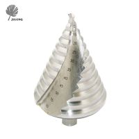 【LZ】◆❡  Hss Step Cone Drill Bit Set Cortador de furos 12 Metric Step Drill Madeira Plástico Metal Haste de perfuração Diâmetro 13mm 6-60mm