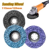 【hot】◄  125mm Poly Strip Disc Abrasive Paint Rust Remover Grinding Wheels Motorcycles Durable Grinder Accessories