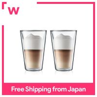 BODUM Bodum CANTEEN Canteen Double Wall Glass 400Ml ชุด2 10110-10