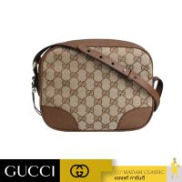 กระเป๋าสะพายข้าง GUCCI BREE ORIGINAL GG CANVAS MINI MESSENGER BAG (BEIGE/EBONY)