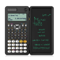 เครื่องคิดเลขวิทยาศาสตร์991ES พร้อมแท็บเล็ตการเขียน417ฟังก์ชั่นเครื่องคิดเลขแบบพับเก็บได้แบบพกพาสำหรับนักเรียนอัพเกรด STATIONERI