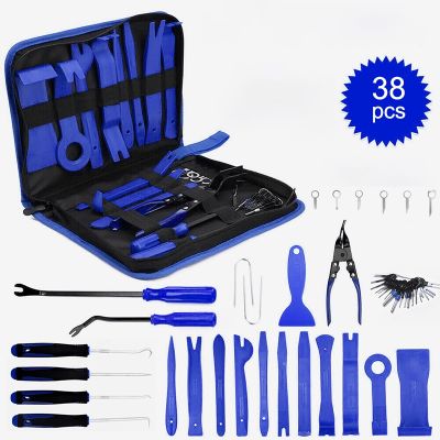 Trim Removal Pry Disassembly Tool Interior Door Clip Panel Trim Dashboard Removal Tool Kit Auto Car Opening Repair Tool Set