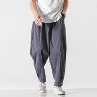 [COD] 2022 new mens trousers large size style loose straight overalls casual Harem radish wholesale