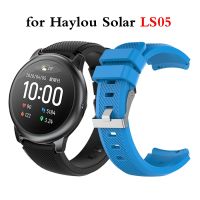 ✽ Pasek silikonowy do Haylou Solar LS05 smartband z zegarkiem bransoletka dla Xiaomi Haylou Solar LS05 wymiana silikonowa opaska Correa