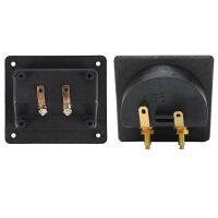 【CW】 HOT 2 Pcs Square Binding Post Type Speaker Box Terminal Cup Wire Connector Board 90X78mm amp; 57X57mm