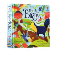 Usborne pop up birds Usborne three-dimensional book English original picture books popular science books flipping books childrens intellectual development space imagination interesting picture books parent-child popular science books