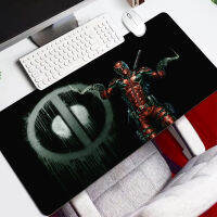 Deadpool Marvel Anime Cartoons DIY Gaming Mouse Pad Gamer Computer Mousepad Non-slip Backlit Mause Large Desk Keyboard Mice Mat XXL