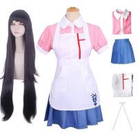 Danganronpa 2 Mikan Tsumiki Anime Uniform Woman Dress Cosplay Costume Clothes Halloween Xmas Cosplay Costume