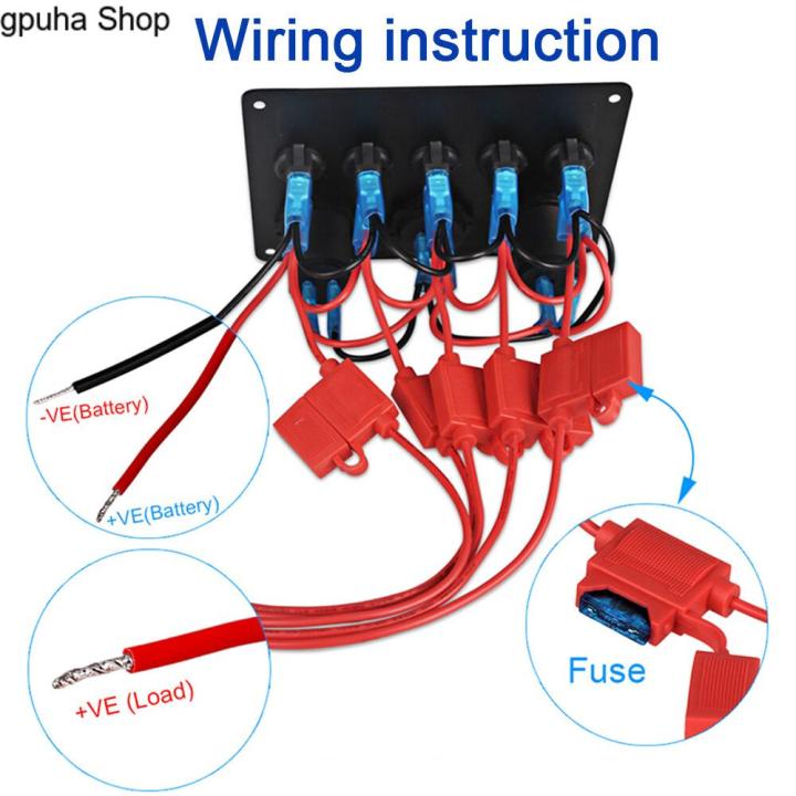 gpuha-shop-5-gang-switch-panel-12v-24v-car-boat-marine-blue-led-rocker-breaker-controls