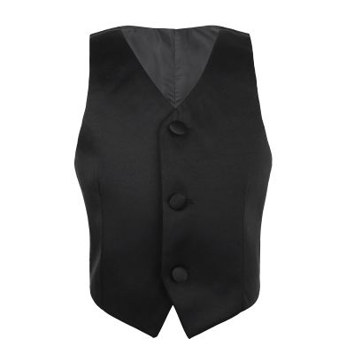 （Good baby store） New Teen Kids Boys Waistcoat Gentleman Formal Suits Vest Tops For Wedding Pageant Birthday Party Baby Boys Clothes 2-14 Years