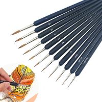 1pcs Nylon Hair Brush Sets Professional Paint Brush Wolf Fine Painting Pen Drawing Line Pen Brush Hand Painted Art Supplies Drawing Painting Supplies
