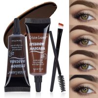 Professional Eyebrow Enhancers Cream Women Natural Liquid Dyeing Eyebrow Set Brow Tattoo Pigments Lasting Waterproof Eyebrow Gel Cables Converters