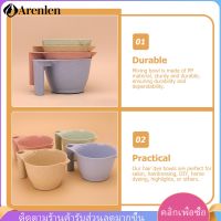 Arenlen【Hot Sale】 2pcs ผมสีย้อมชามมิกซ์สีชามพกพาสีชามผสมชามสำหรับร้านทำผม