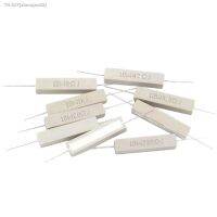 ◘ 10pcs 10W Cement Resistor Power Resistance 1 10K 1R 2R 3R 5R 8R 10R 100R 1 2 3 5 8 10 15 20 25 47 100 1K 2K 10K ohm