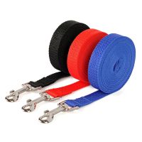 Nylon Dog Training Leashes Pet Supplies Walking Harness Collar Leader Rope For Dogs Cat 1.5M 1.8M 3M 4.5M 6M 10M