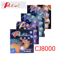 CJ8000 Palio (แบบห่วง2ด้านชนิดเร็วชนิด Pips-In ลายกีฬาปิงปอง/ยางกับฟองน้ำปิงปอง (H36-46)