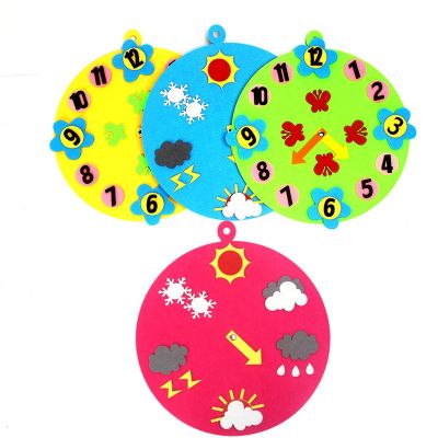 【CC】 Kid Felt Numbers Math Children Counting Early Toddlers Intelligence Develop 26x26cm