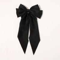 Big Bow Long Ribbon Hairpin Korean New Year tail Spring Clip Headdress