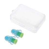 1Pair Waterproof Soft Swimming Earplugs Nose Clip Case Prevent Water Protection Ear Plug Soft Silicone Swim Dive Supplies Accessories Accessories