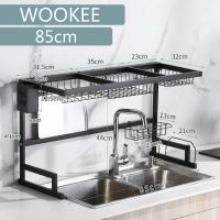 [⚡ส่งฟรี] Dish Racks WOOKEE  (ถูกที่สุด!)ชั้นวางจานสแตนเลส ชั้นคว่ำจาน ที่คว่ำจาน คร่อมอ่างล้างจาน ที่คว่ำจานคร่อมซิงค์ล้างจาน สแตนเลส