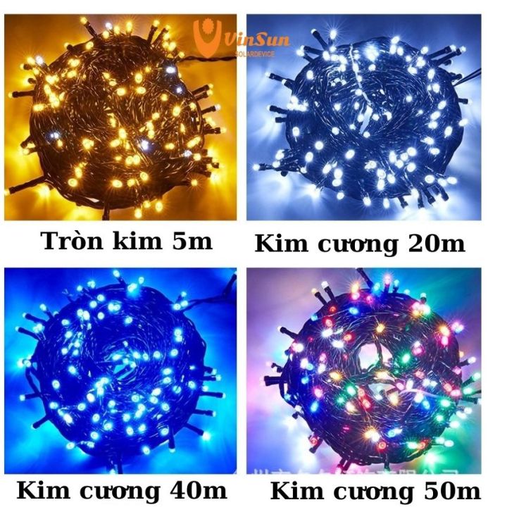 Đèn Nháy Trang Trí Tết Đèn Nháy Kim Cương Q8 10M 20M 40M 50M Đèn ...