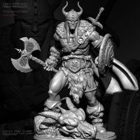 76mm Resin model kits figure colorless and self-assembled TD-3689