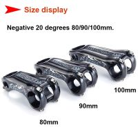 20 degrees 31.8 x 80/90/100mm KRSCT New CNC MTB bicycle stem road mountain bike stem mtb cycling bike parts