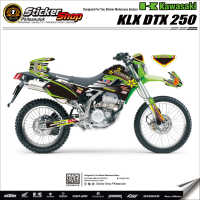 สติ๊กเกอร์ติดรถ วิบาก KLX DTX 250CC No.01 KLX DTX 250cc off-road sticker