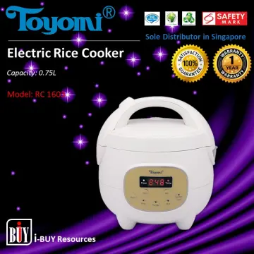 TOYOMI 1.8L Micro-com Low-Carb Stainless Steel Rice Cooker RC 4348SS