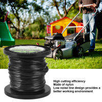 3.3mm String Trimmer Line ประสิทธิภาพการตัดสูงเสียงรบกวนต่ำ Quadrate Black Trimmer Line สำหรับเครื่องตัดหญ้า Farm