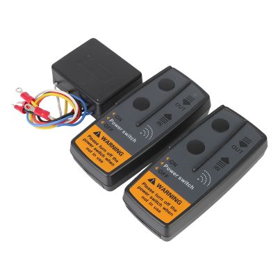 2.4G 12V 24V Electric Winch Switch Controller Wireless Remote Control Recovery for Off-Road ATV Trailer 72W