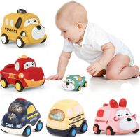 Mini Racing Car Kids Educational Toy Baby Car Toys Cars Soft Sturdy Pull Back Car Toys For Children Boys Girl 1 2 3 4 5 Years