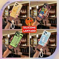 Wrist strap Anti drop airbag Phone Case For OPPO Find X5 Pro youth cartoon support Raised lens trend for Girls lovely