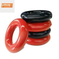 LFPLYQ โลหะสีแดงสีดำสำหรับฝึกนักดำน้ำถ่วงน้ำหนักวอร์มอัพเครื่องช่วยฝึกเล่นกอล์ฟน้ำหนักรอบกอล์ฟคลับแหวนน้ำหนักน้ำหนักอุปกรณ์ฝึกวงสวิงกอล์ฟสำหรับไม้กอล์ฟ