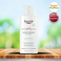 Eucerin ph5 facial cleanser sensitive skin 400 มล ยูเซอริน พีเอช5 เจลล้างหน้า (ไม่หุ้มพลาสติก)