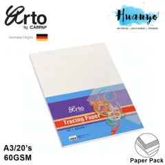 Campap Arto Fabriano Watercolour Paper 300GSM 12 Pcs (25% Cotton Cold  Pressed)