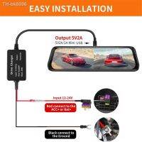 ✴ Step-down Line 12V to 5V Driving Recorder Low-voltage Protection Fuse Holder Kit Power-on Treasure Magnetic Ring Step-down Line