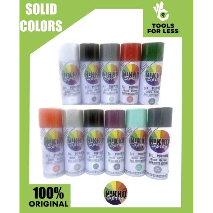 Nikko All Purpose Quick Drying High Gloss Acrylic Spray Paint 400cc