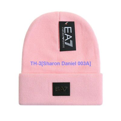 ✥❈☜ Sharon Daniel 003A Winter sets fashion hat knitting hat EA7 couples men and women with more fun and warm hat tide cold cap