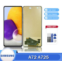 คุณภาพสูงสำหรับ Samsung Galaxy A72 A725 A725F/DS สัมผัสหน้าจอ LCD หน้าจอดิจิตอลสำหรับ Samsung Galaxy ที่ A72 4G SM-A725F LCD